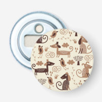 motif avec les chiens mignons