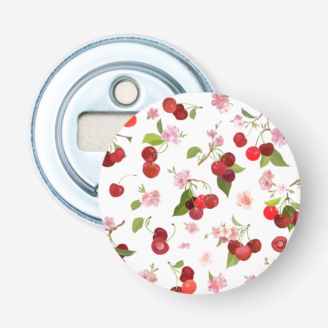 Décapsuleur Motif Cerise 1 (Devant)