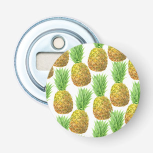 Décapsuleur Motif d'aquarelle ananas