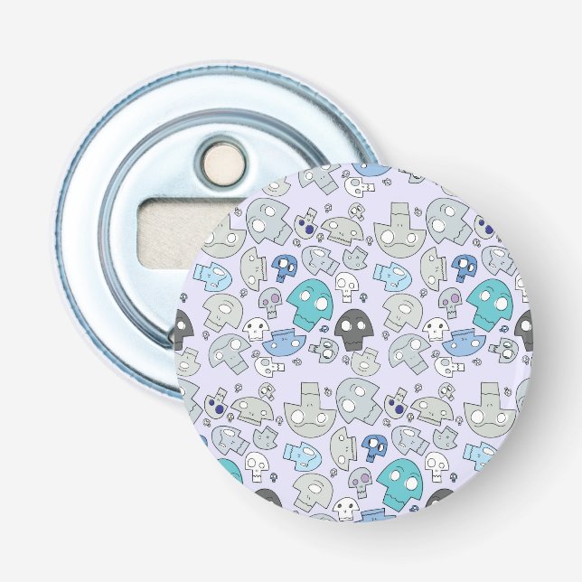 Décapsuleur Motif de crâne (Devant)