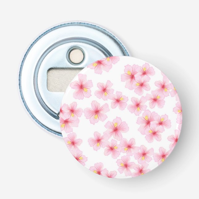 Décapsuleur Motif de fleurs (Devant)