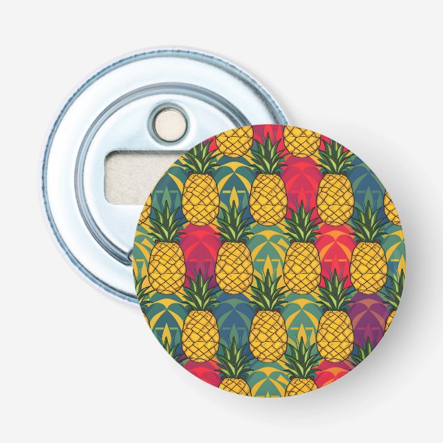 Décapsuleur Motif de l'ananas  (Devant)