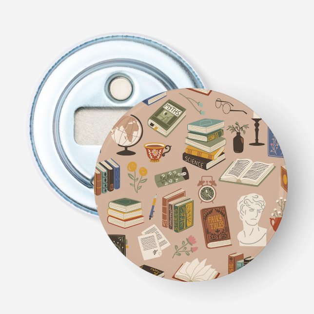 Décapsuleur Motif de livre (Devant)