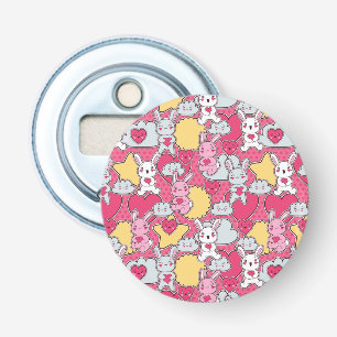 Décapsuleur Motif d'enfant de Kawaii avec les griffonnages