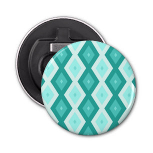 Décapsuleur Motif diamant turquoise