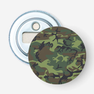 Décapsuleur Motif du Camouflage Vert, Motif militaire, Armée