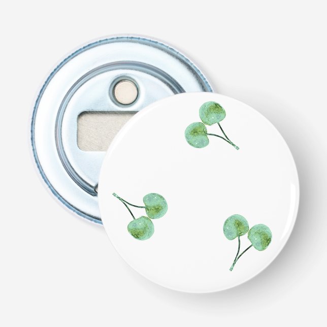 Décapsuleur Motif Green Cherry (Devant)