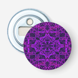 Décapsuleur Motif kaléidoscope violet