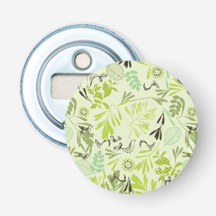 Décapsuleur motif montrant de petits oiseaux de bébé