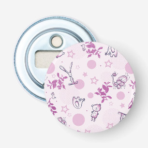 Décapsuleur motif montrant les animaux vintages de bébé