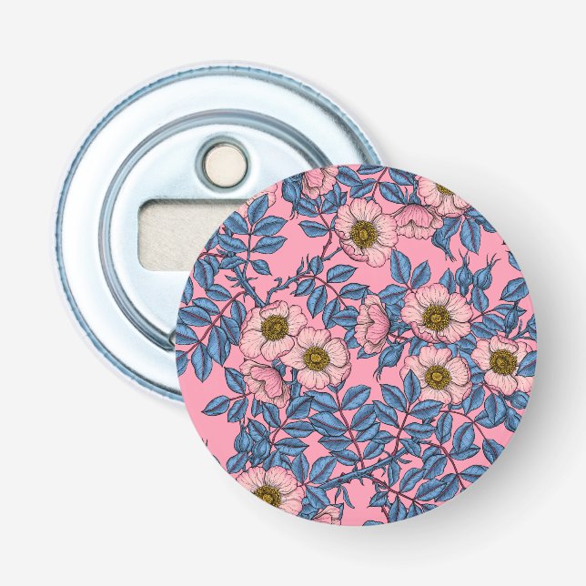 Décapsuleur Motif rose de chien (Devant)