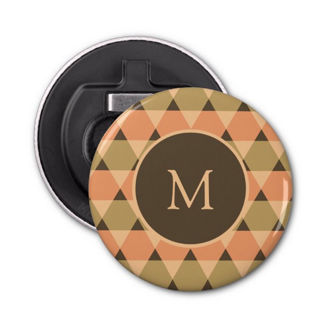 Décapsuleur Motif triangles (Devant)