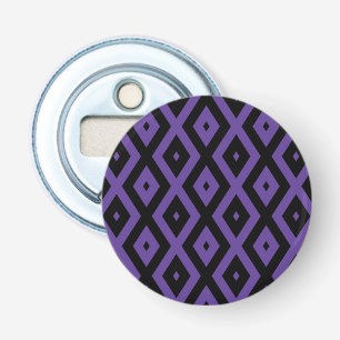 Décapsuleur Motif violet et diamant noir