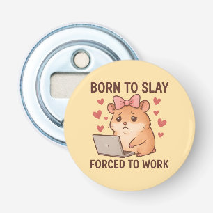 Décapsuleur Née pour détruire, forcée de travailler, hamster g