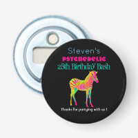 Neon Zebra Baby Animal Funky Cool Anniversaire Mer