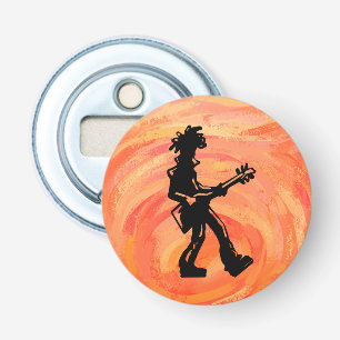 Décapsuleur New York Boogie Nights Guitare Orange