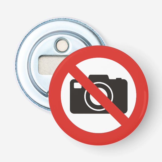 Décapsuleur No Photos Allowed (Devant)