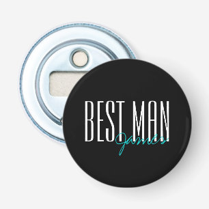Décapsuleur Noce personnalisée audacieuse du "meilleur homme"