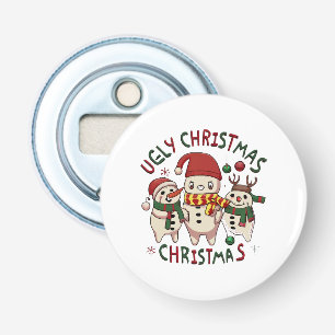 Décapsuleur Noël blanc ; NOËL AFFREUX