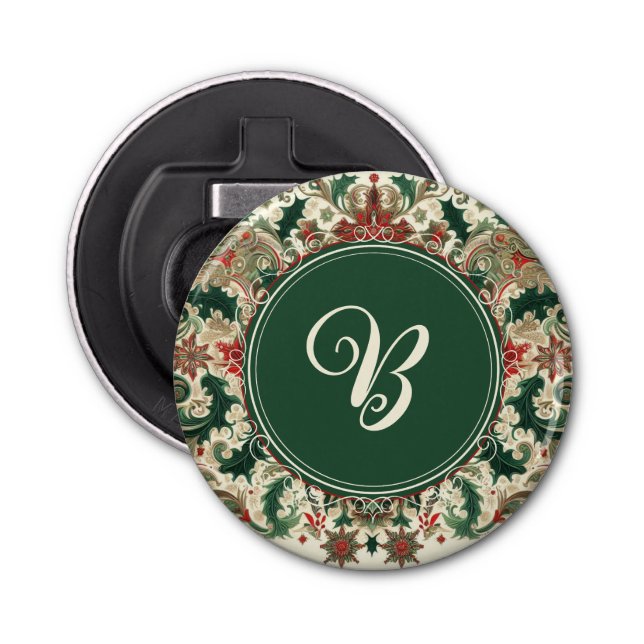 Décapsuleur Noël Victorien/Classique/Vintage (Devant)