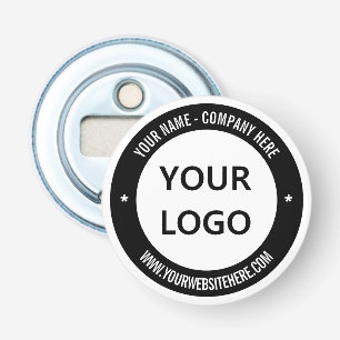 Décapsuleur Nom du logo d'entreprise personnalisé Site Web Cou