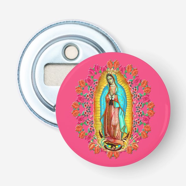 Décapsuleur Notre Dame Guadalupe Vierge Marie Catholique Saint (Devant)