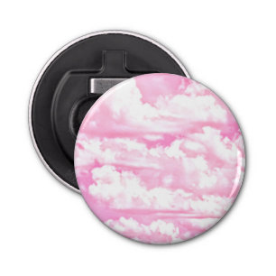 Décapsuleur Nuages Pastel Rose Chaud