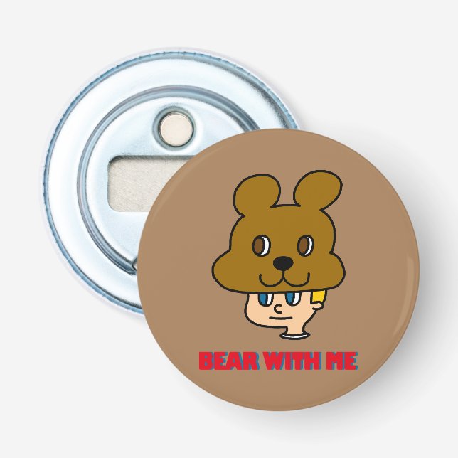 Décapsuleur Ours avec moi Bottle Opener (Devant)