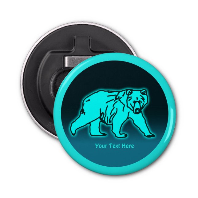 Décapsuleur Ours bleu Kodiak (Devant)