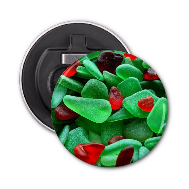 Décapsuleur Ouverture de bouteille de seaglass vacances (Devant)