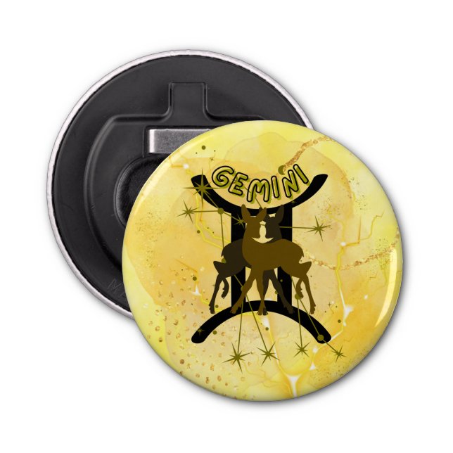 Décapsuleur Ouverture de bouteille Zodiac Gemini (Devant)