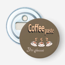 Ouverture de la bouteille de bouton