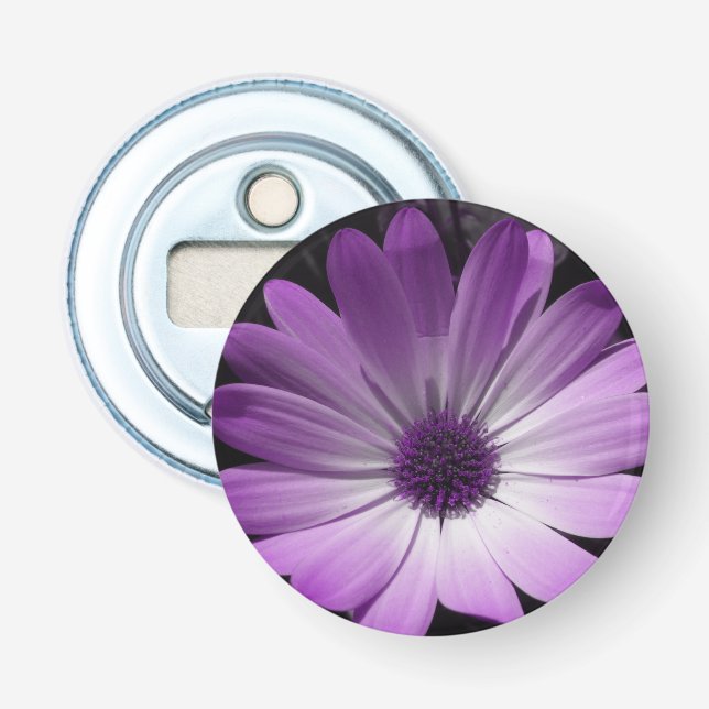 Décapsuleur Ouverture de la bouteille de fleur pourpre (Devant)