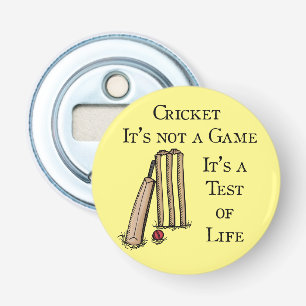 Décapsuleur Ouverture de la bouteille d'essai de cricket