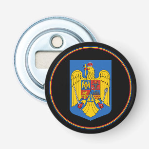 Décapsuleur Ouvrage de bouteille de drapeau roumain, Roumanie