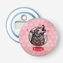 Ouvrage de bouteille Zodiac Libra.