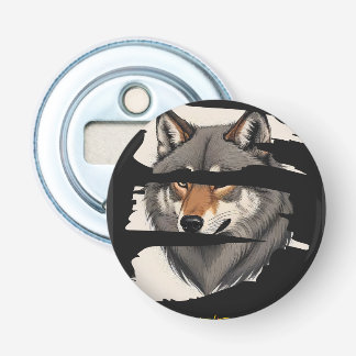 Décapsuleur Ouvrage de la bouteille du bouton Wolf