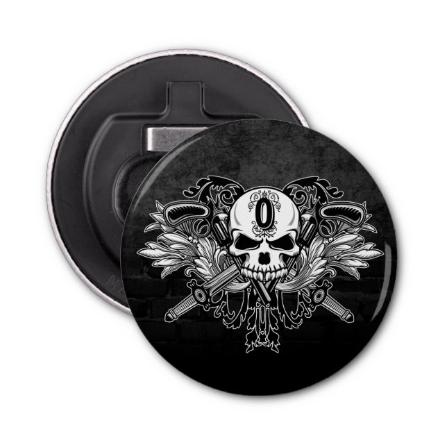 Décapsuleur Ouvreur de bouteille ronde d'O'Kane (Devant)