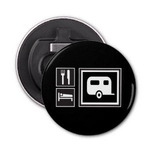 Décapsuleur Ouvrez votre bière dans le campeur de rv