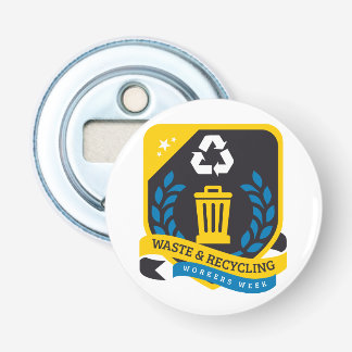 Décapsuleur Ouvrier du recyclage et du recyclage Semaine de l'