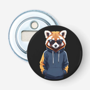 Décapsuleur Panda rouge porter Sweat - shirt à capuche drôle C