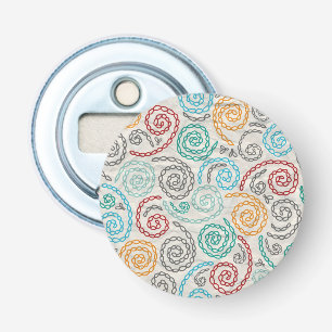 Décapsuleur Papier fripé par fantaisie de broderie