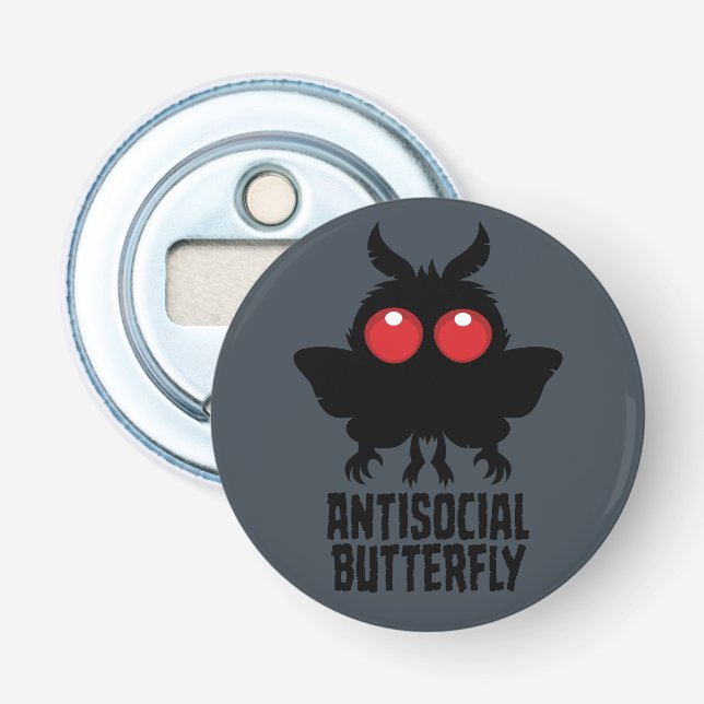 Décapsuleur Papillon Antisocial Mothman Cryptide (Devant)
