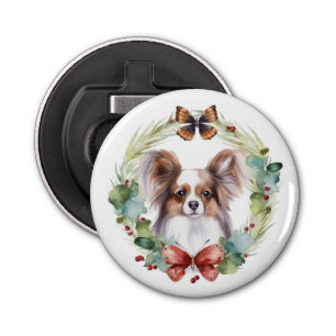 Décapsuleur Papillon Christmas Wreath Festive Pup