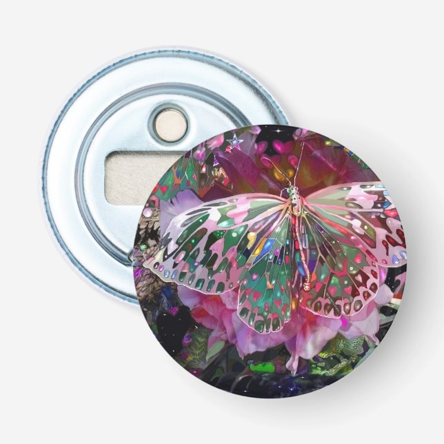 Décapsuleur Papillon de l'aube montante (Devant)