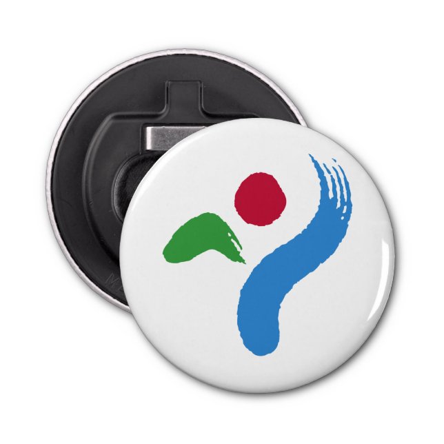 Décapsuleur Patriotic bottle opener with Flag of Seoul (Devant)