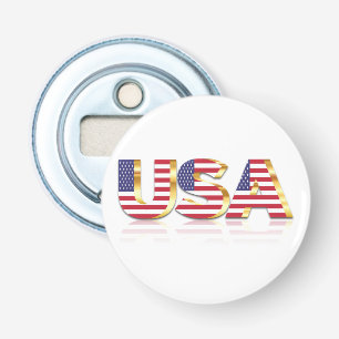 Décapsuleur Patriotique USA - ouverture de la bouteille de dra