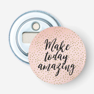 Décapsuleur Peach Blush Gold Inspirational Extraordinaire