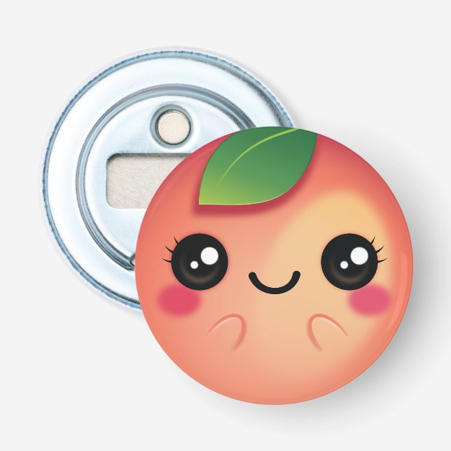 Décapsuleur Pêche de Kawaii (Devant)