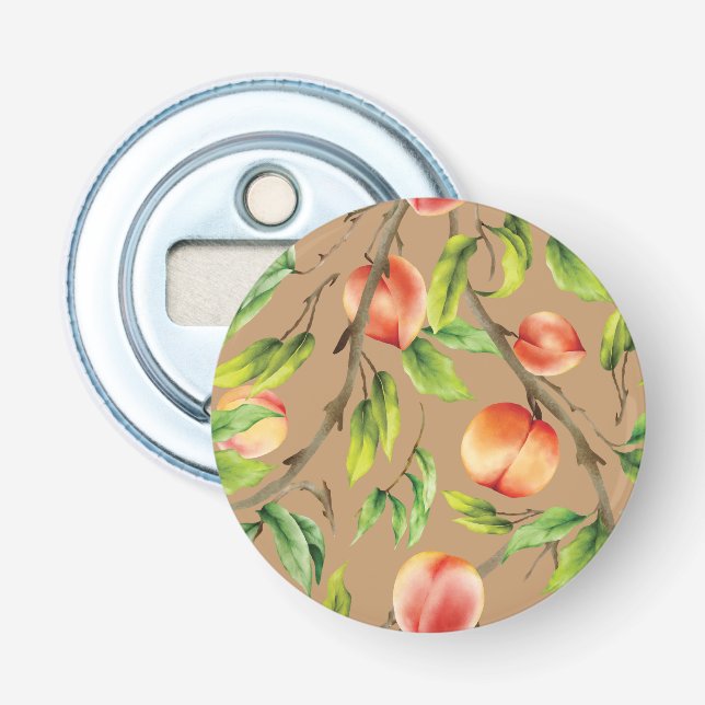 Décapsuleur Pêche sur l'arbre (Devant)
